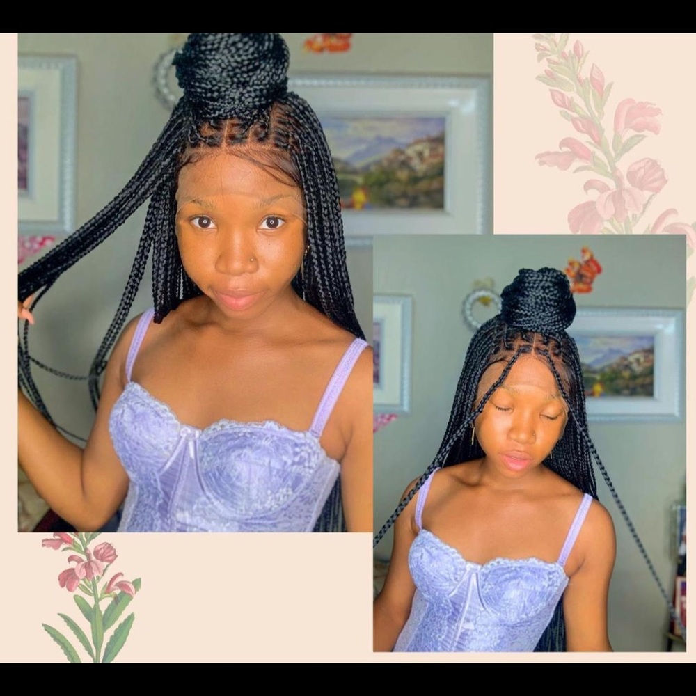 Black Braided wig